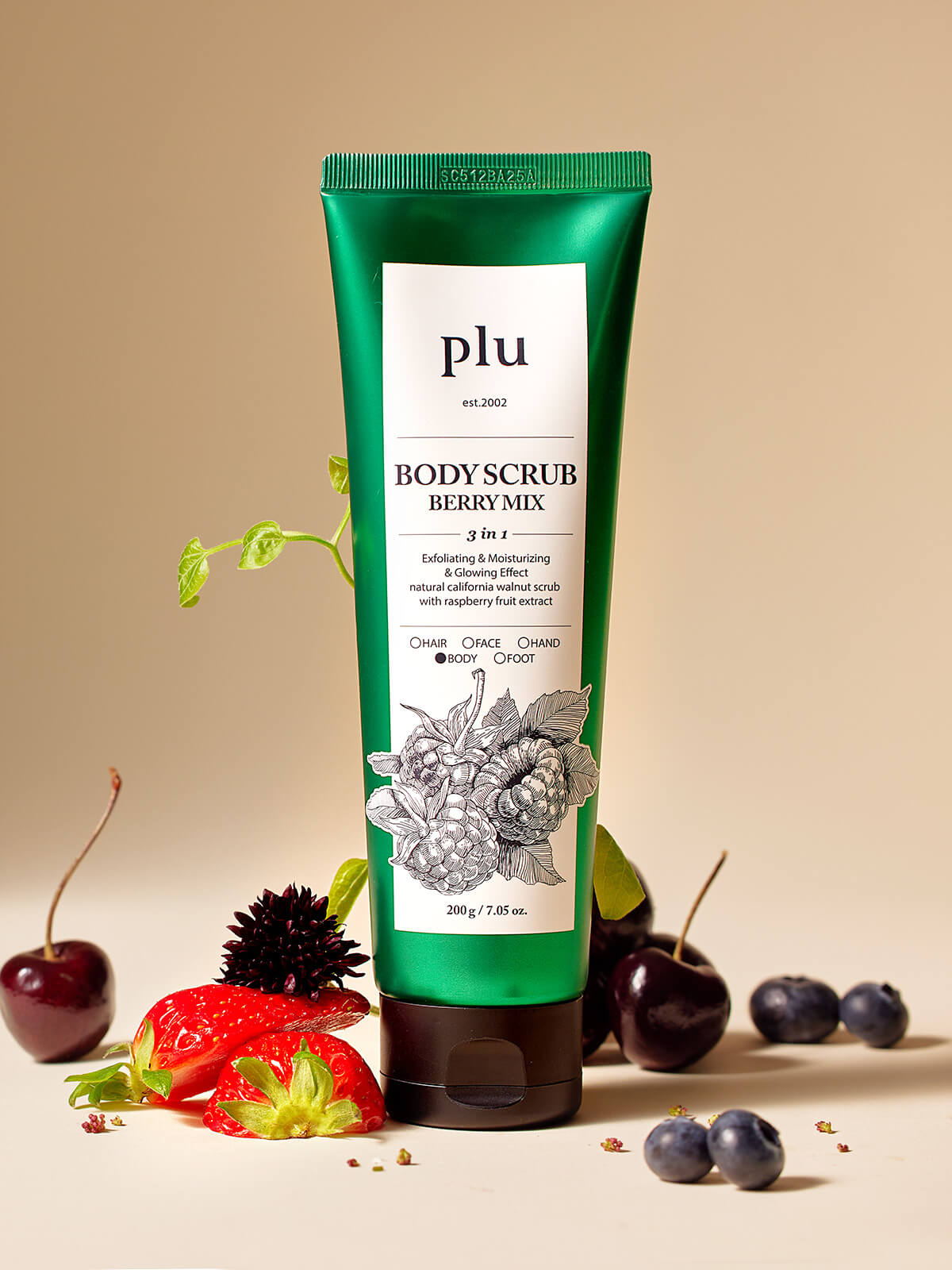 プル ボディスクラブ ホワイトマスク