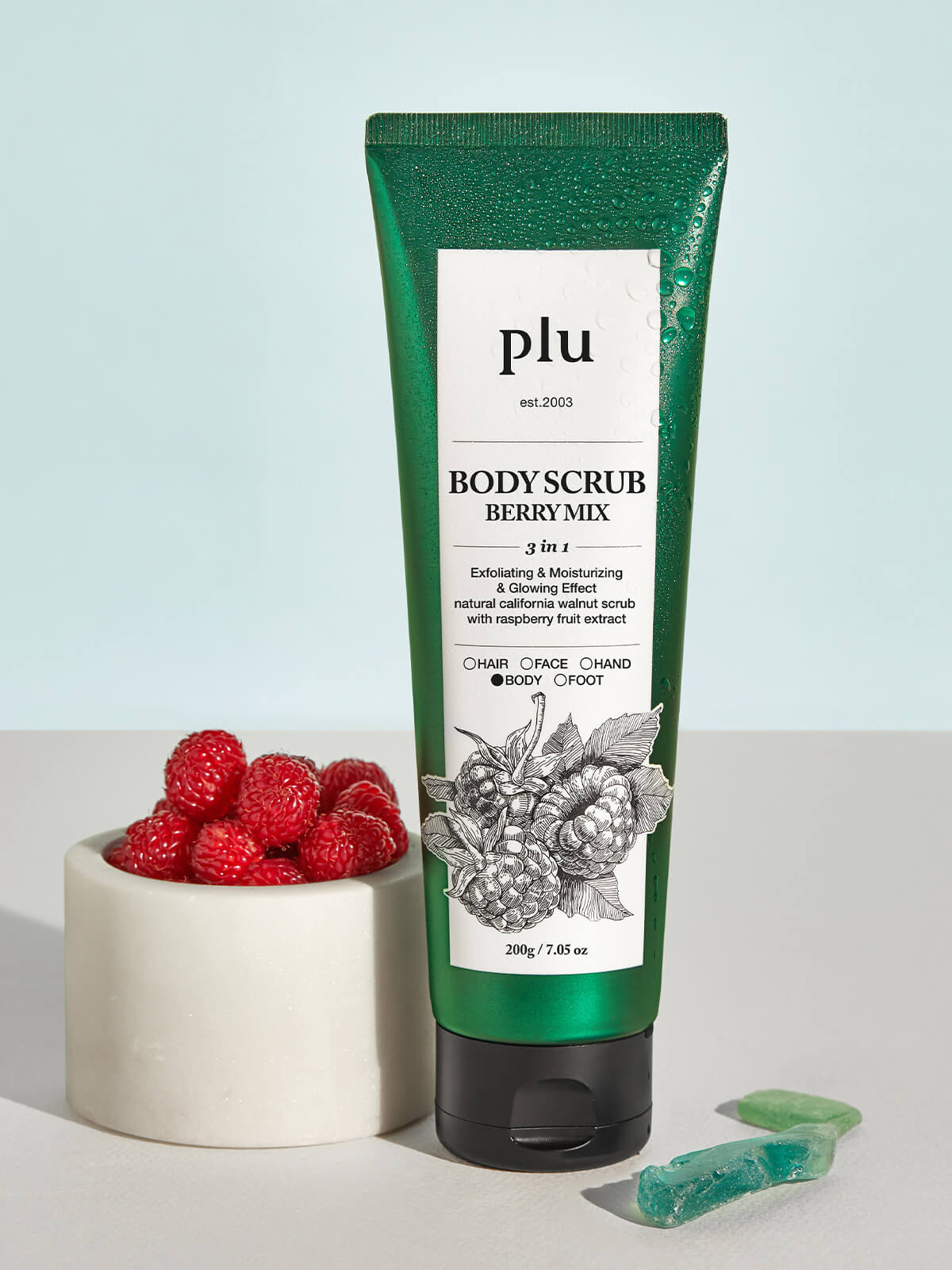 プル ボディスクラブ ホワイトマスク