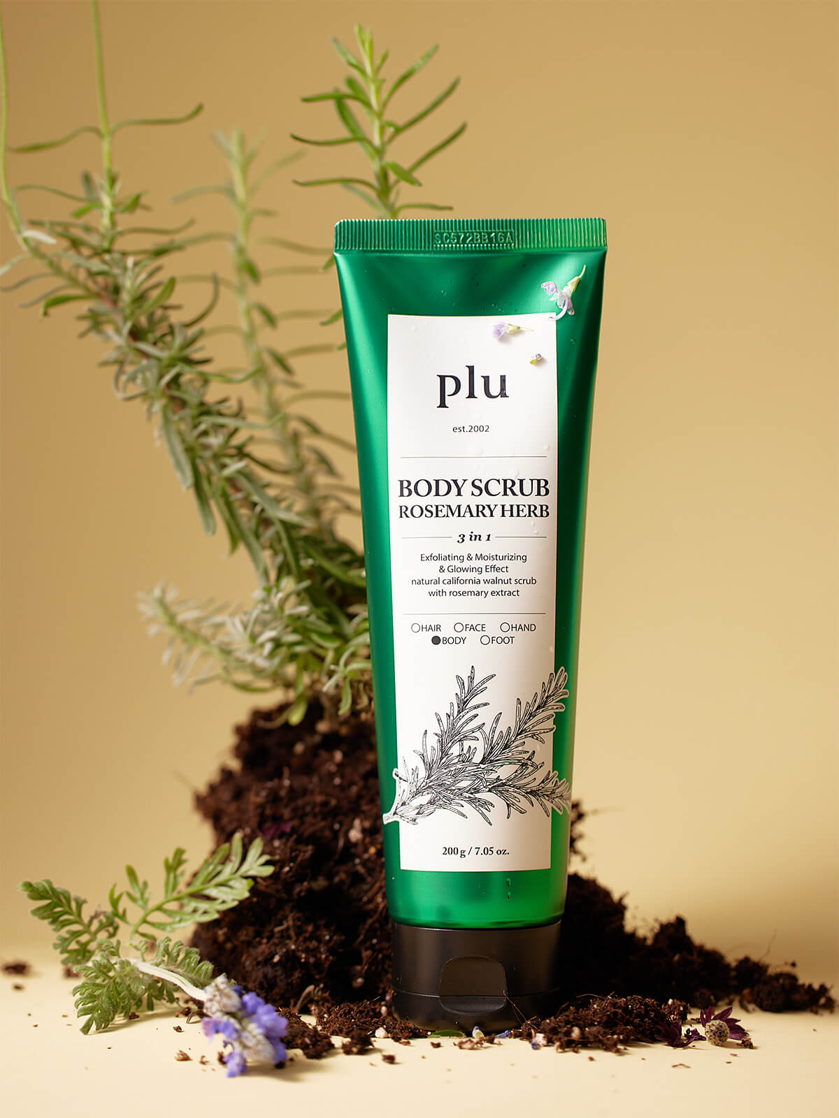 プル ボディスクラブ ホワイトマスク