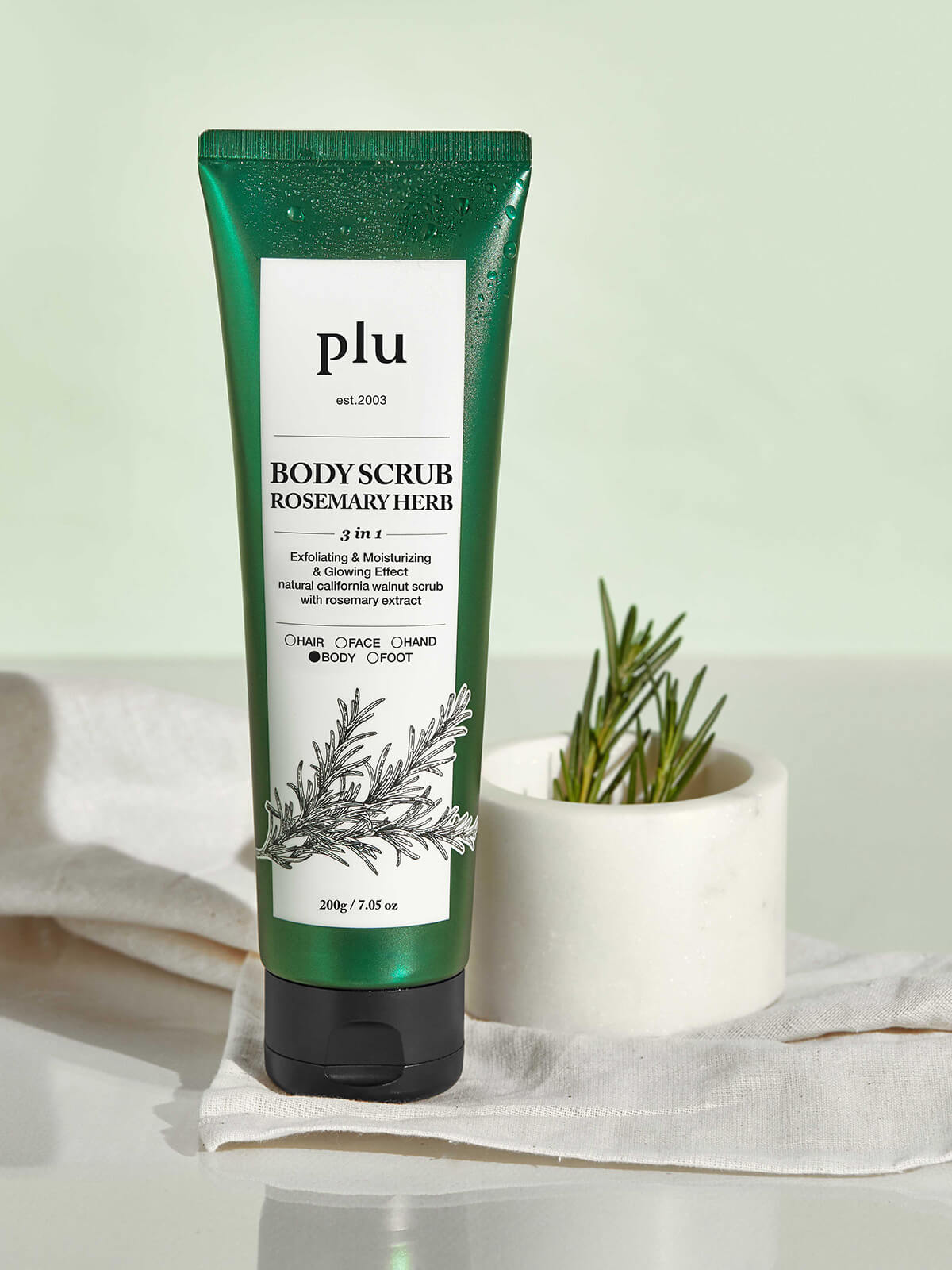 プル ボディスクラブ ホワイトマスク