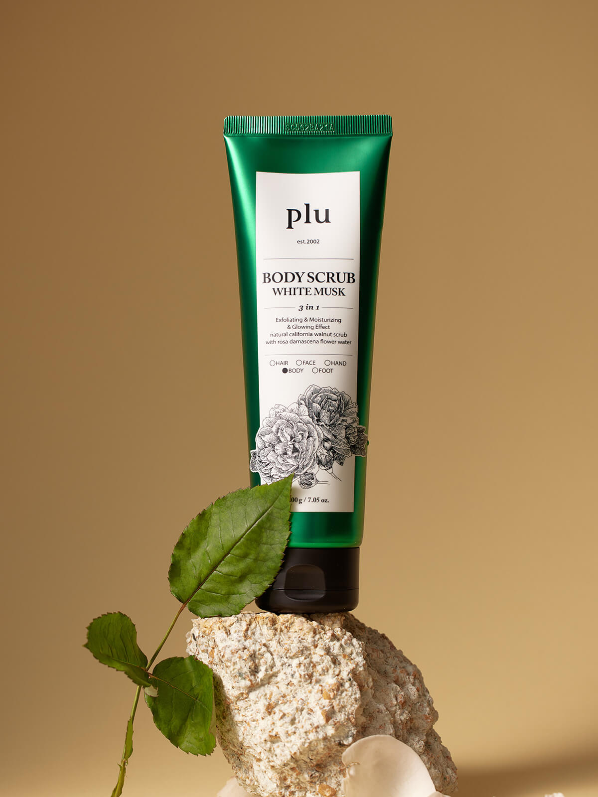 プル ボディスクラブ ホワイトマスク