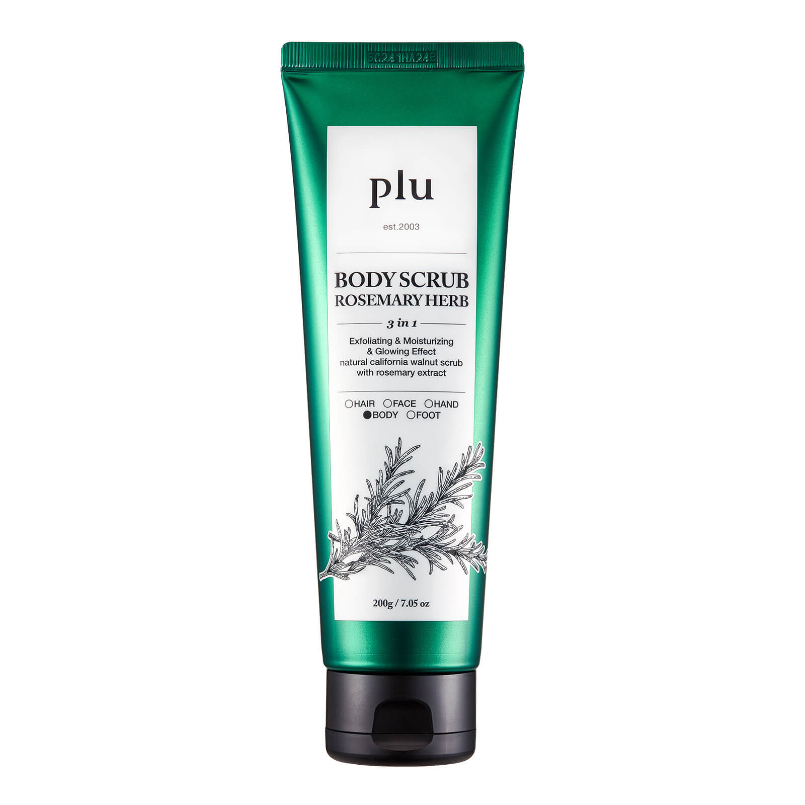 プル ボディスクラブ ローズマリーハーブ